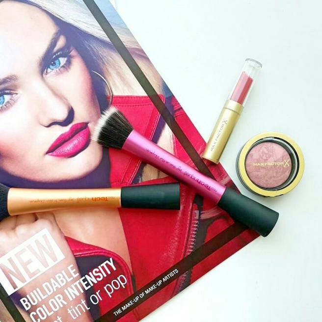 Max Factor Creme Puff Blush and Colour Intensifying Lip Balm